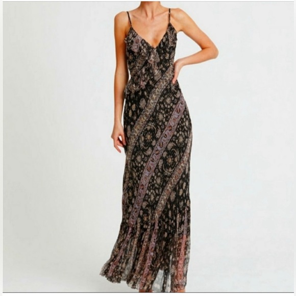 Free People Dresses & Skirts - Free People We Are Kindred Gwendolyn Silk Maxi Dress
$735